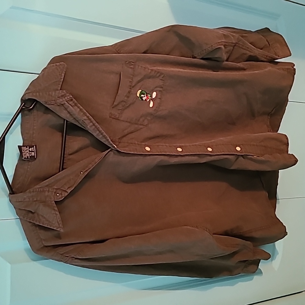Men's embroidered shirt